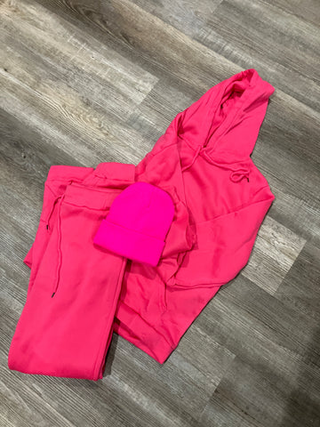 Pink Sweat Set