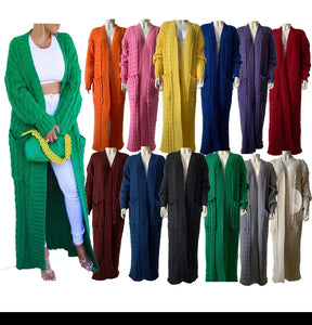 Long Cardigans